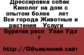 Дрессировка собак (Кинолог на дом с опытом более 10 лет) - Все города Животные и растения » Услуги   . Бурятия респ.,Улан-Удэ г.